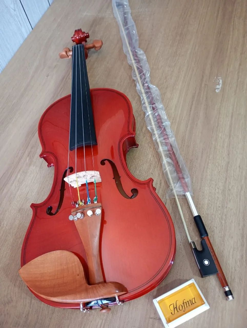 Violino Hofma 4/4 Completo e Ajustado e Cordas Mauro Calixto - HVE241 - Foto 2