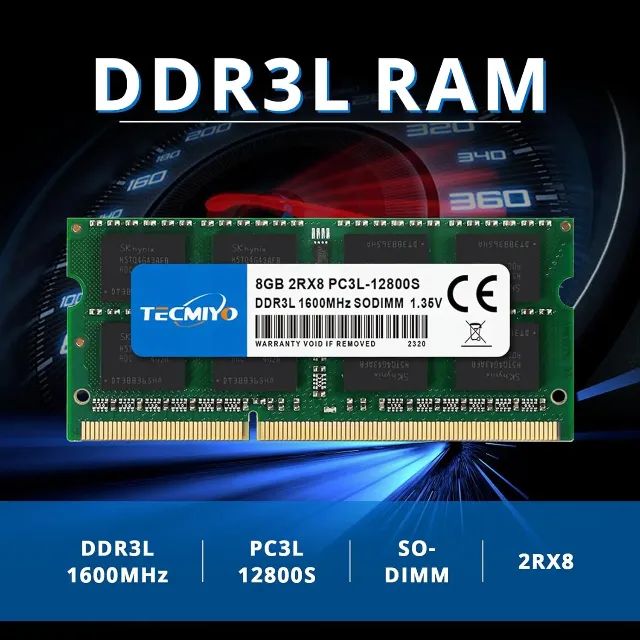 Memoria DDR3L 8gb Tecmiyo 1600MHz Para Notebook (baixo consumo) - Foto 5