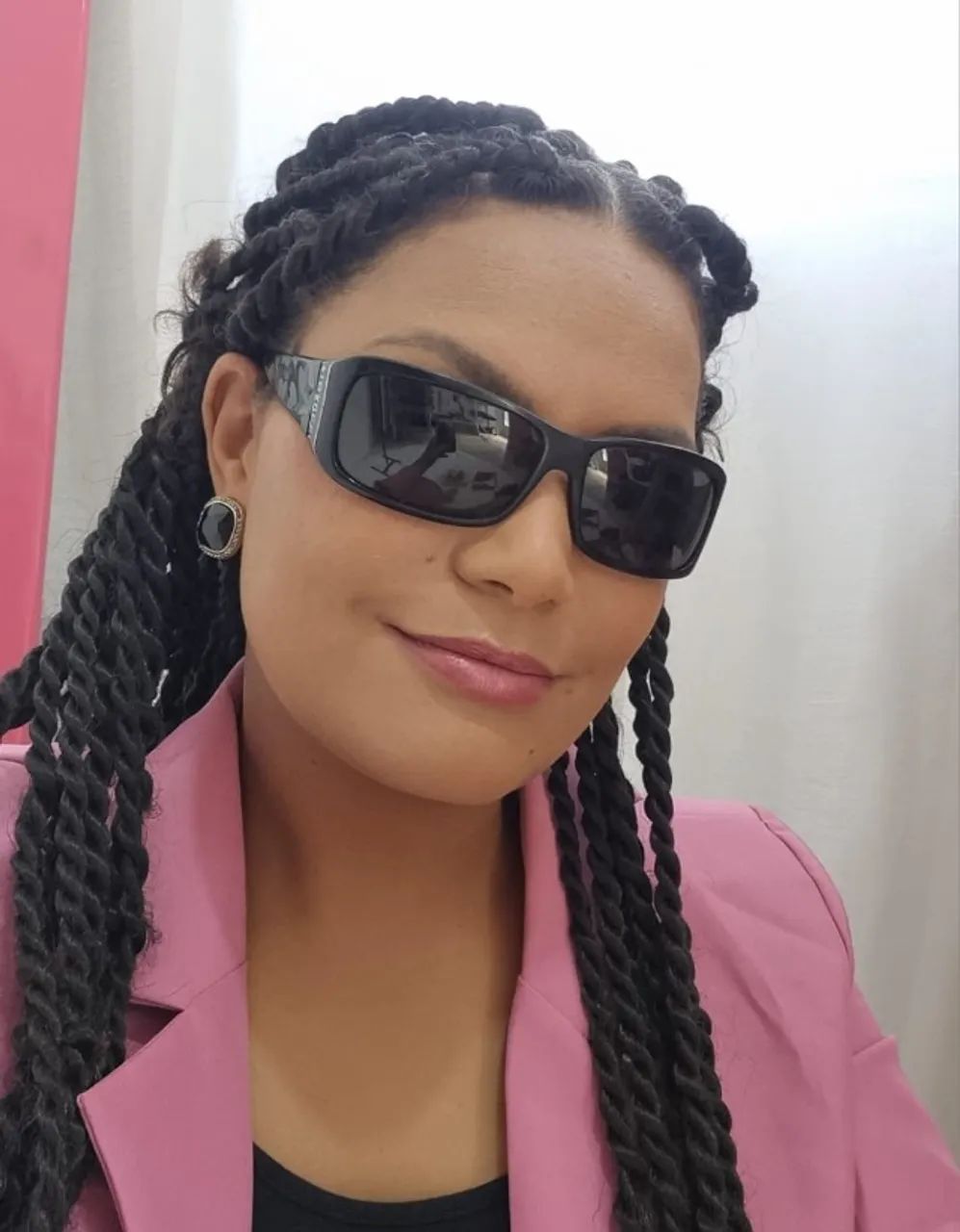 oculos de sol preto Fiorucci - Foto 3