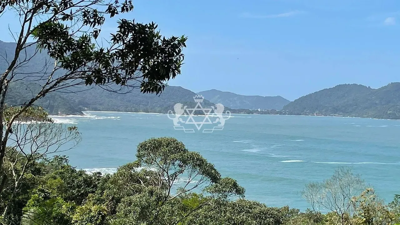 Terreno dentro de condomínio com vista mar Praia Dura, Ubatuba, SP