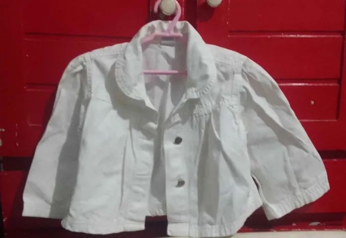 Jaqueta de brim, Tam 8 anos - Foto 2