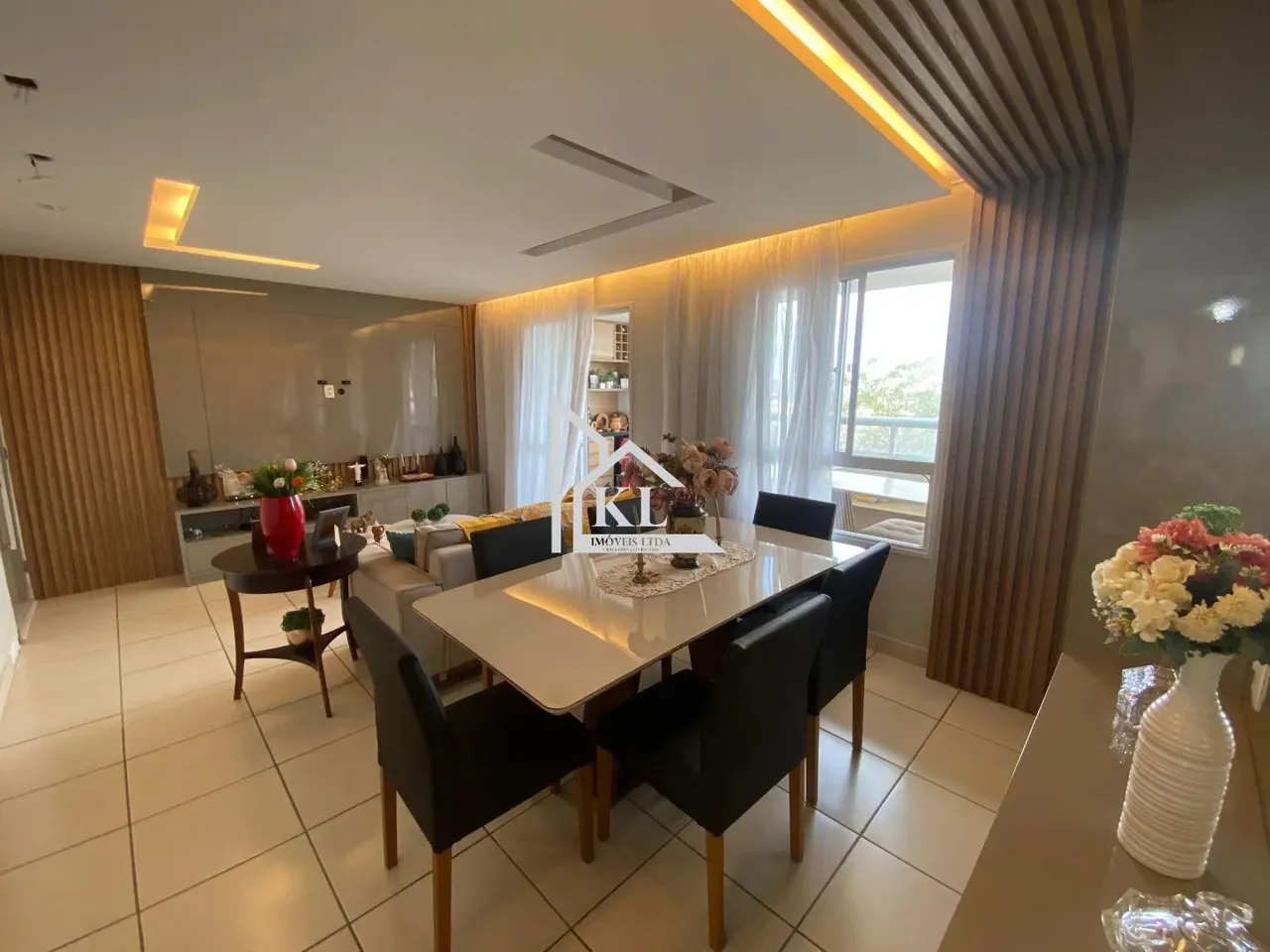 Lindo apto à venda no Cond. L'acqua, com 117m² - 3 quartos (suíte), com projetados