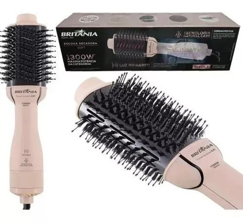 Escova Secadora SOFT BRITÂNIA 1300w - Foto 3