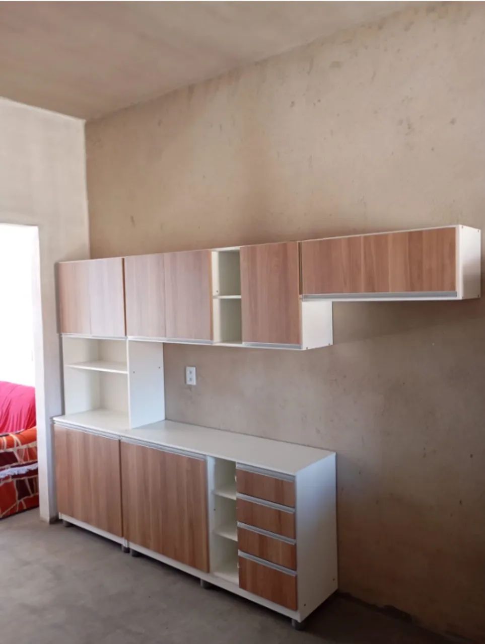 Armário de cozinha 100% mdf de moveis projetados