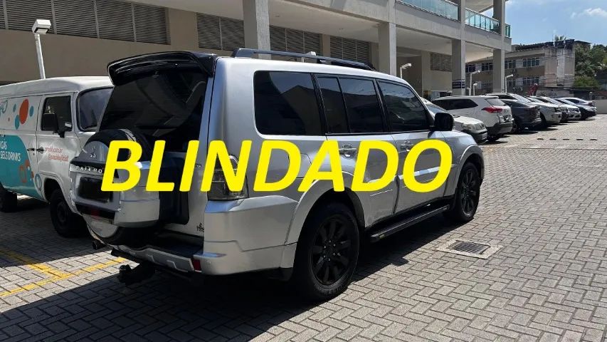 PAJERO BLINDADA, 7  LUGARES MAIS NOVA DO BRASIL, IMPECAVEL
