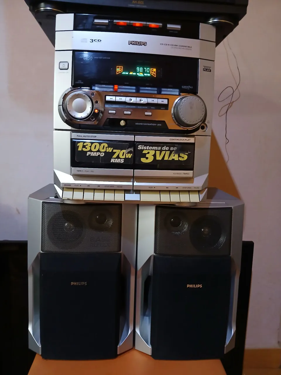 Mini System Philips 3 CD Player