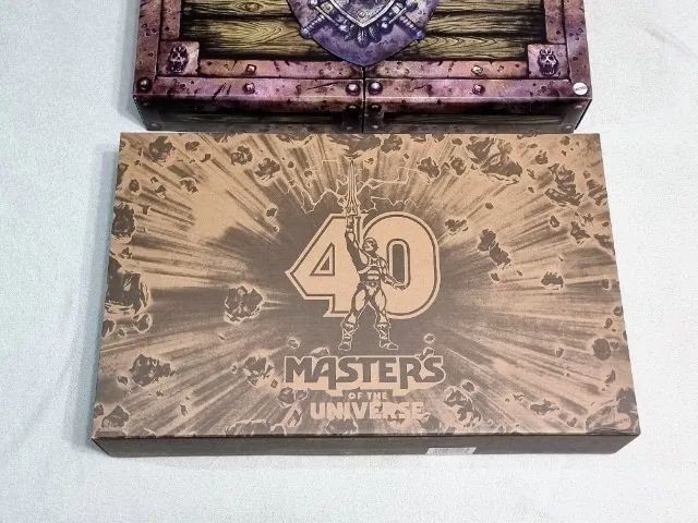 MOTU Masterverse Box Exclusivo SDCC 2022 He-Man vs Skeletor 40th Anniversary - Foto 2