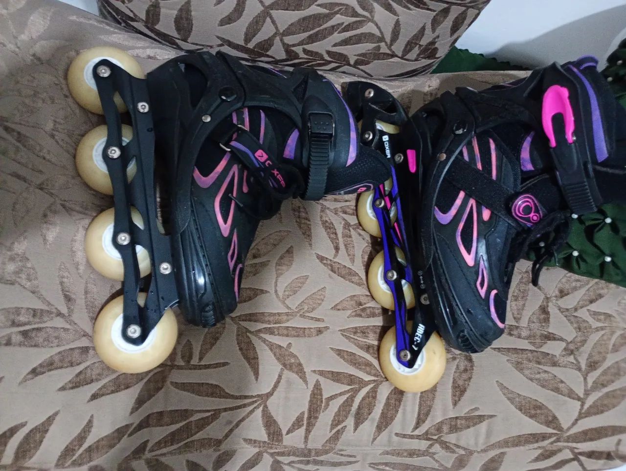 Patins oxer tamanho 37_40. Semi novo. - Foto 4