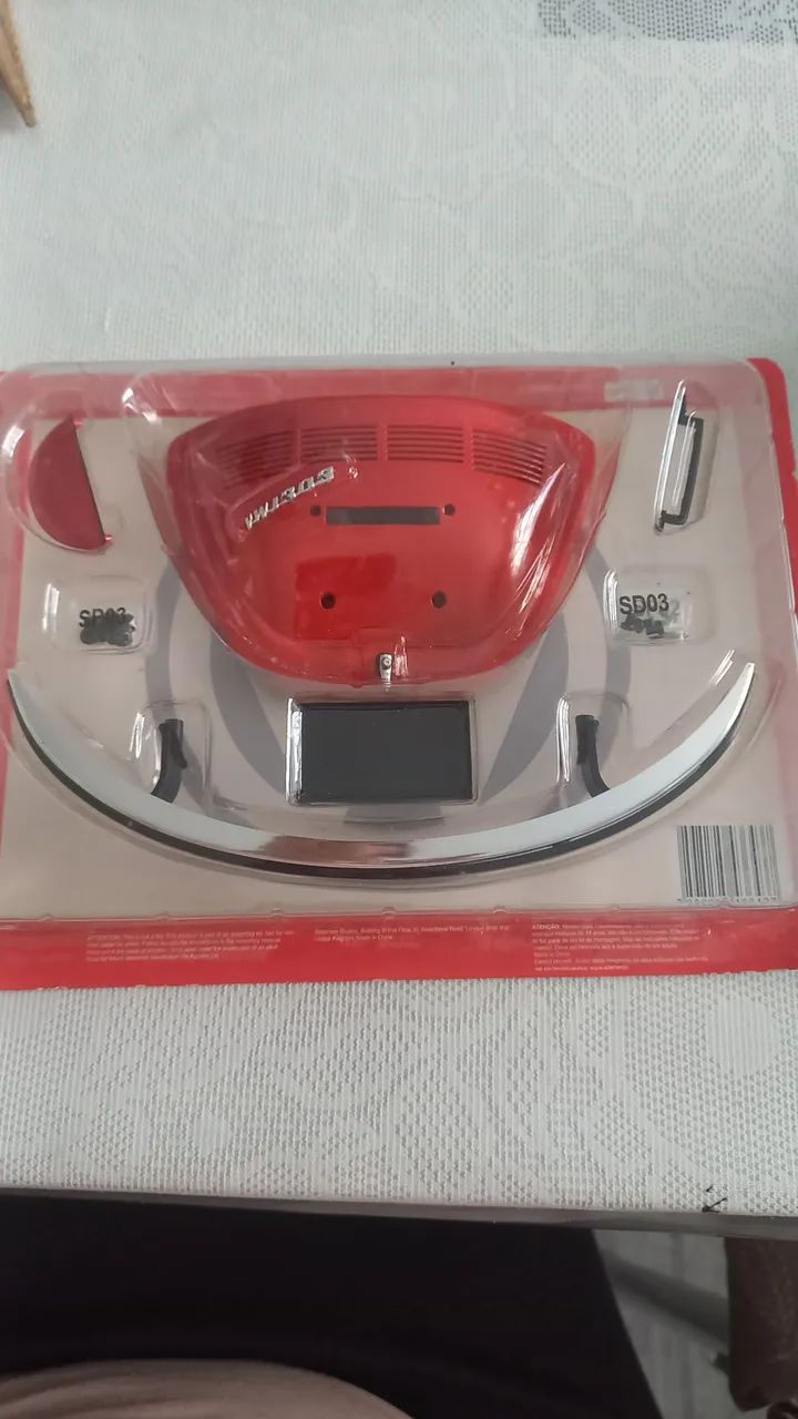 Miniatura   peça de fusca  vermelho  - Foto 4