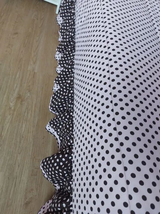 Kit de Colcha de Cama Infantil de Poá  - Foto 4