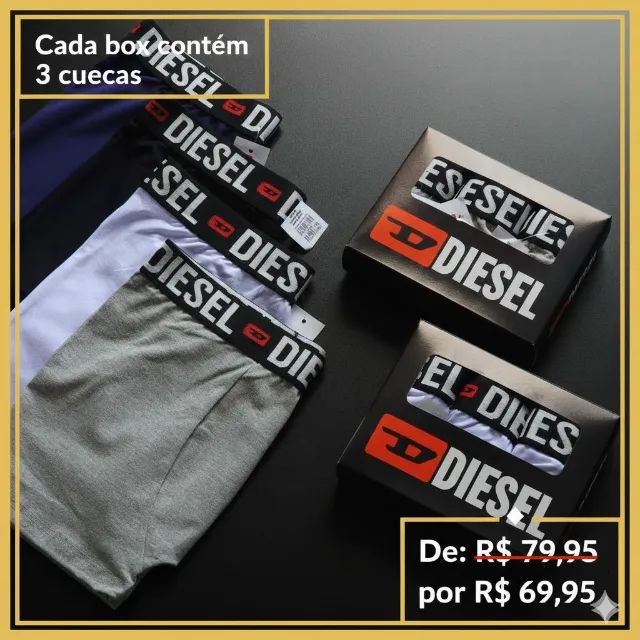 3 Cuecas Premium Diesel!! - Foto 2