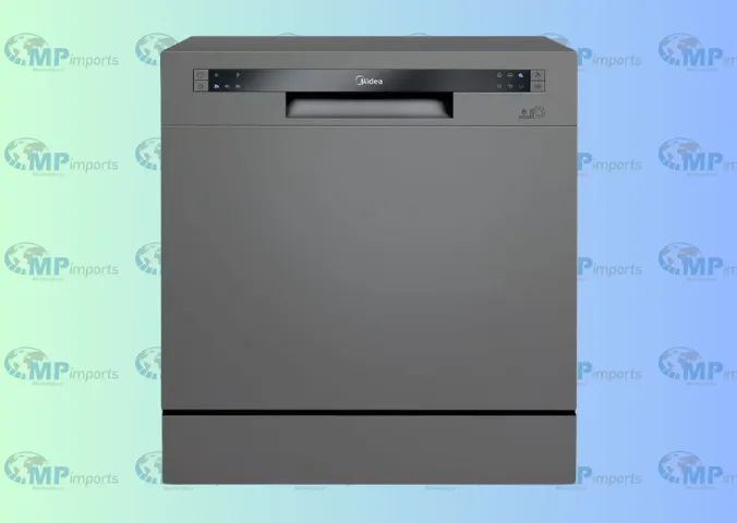 Loja MP Imports: Lava Louças 8 Serviços Prata 127V Midea