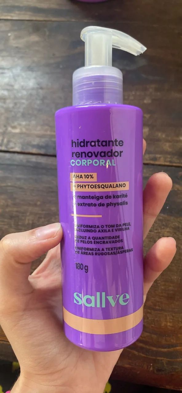 Hidratante renovador corporal Sallve - Foto 2