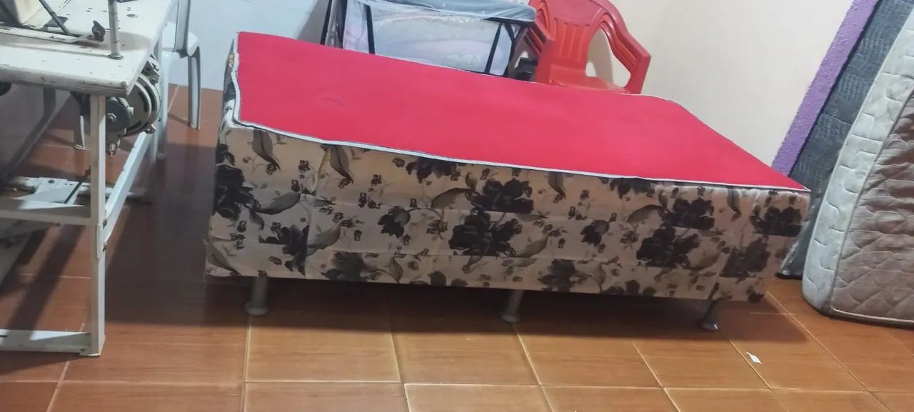 Cama Espuma Alta - Semi Nova Solteiro (ENTREGA GRÁTIS) - Foto 2