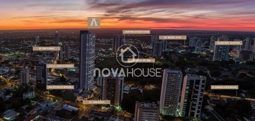 LANÇAMENTO APARTAMENTO NÍVEL LUXO EM CUIABÁ