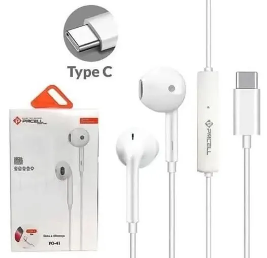 Fone de Ouvido Type C - PMCELL - FO-41