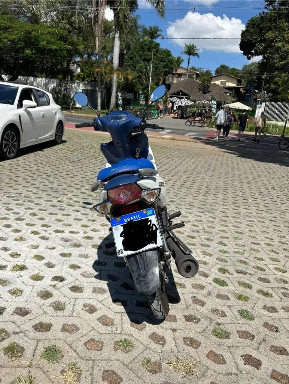 Vendo Honda Biz 2022 - 19.800 km - Revisões em dia e pneus novos - Foto 5