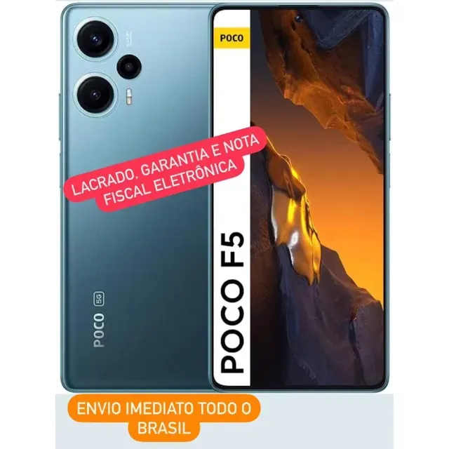 Celular Xiaomi Poco F5 5G 256GB / 12GB Ram (Global)