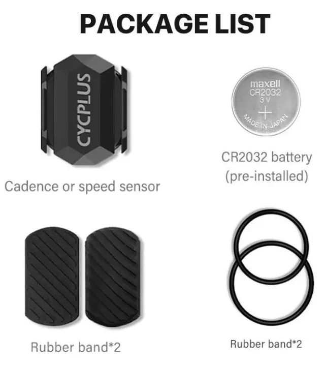 Sensor de cadência/velocidade Cycplus C3 - Foto 5