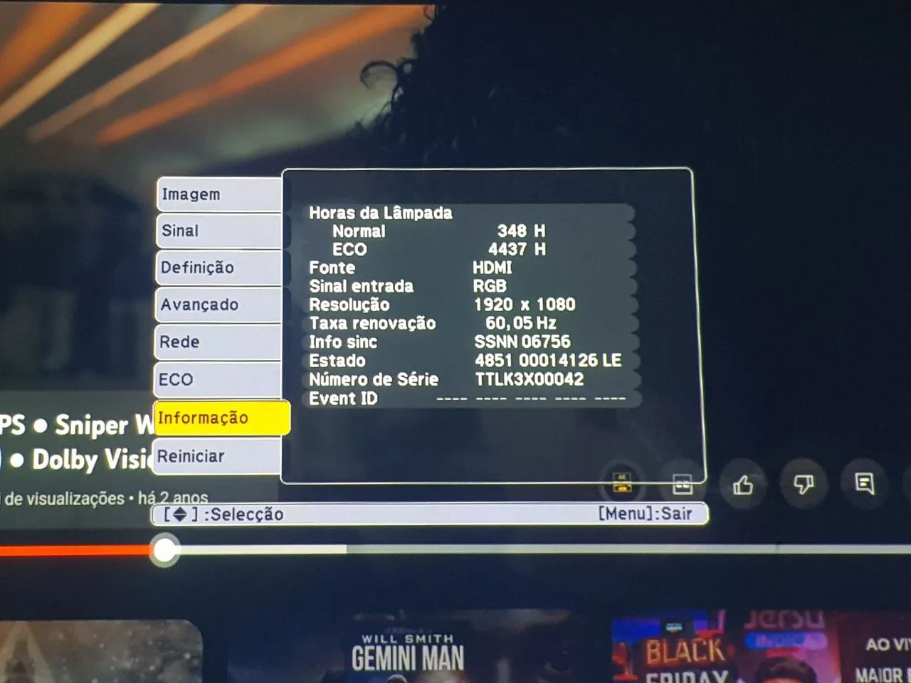 Projetor Epson PowerLite W18+ - Foto 4