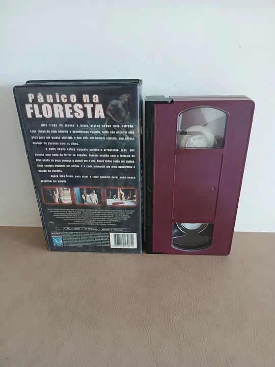 Fita Vhs Pânico na Floresta  - Rara - Foto 2