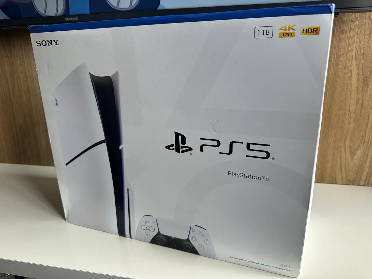 PlayStation 5(PS5) slim mídia física - Lacrado. - Foto 2