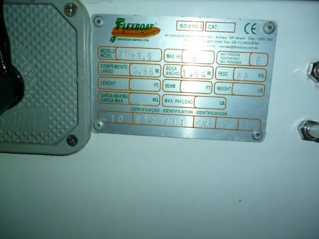 Bote Inflável Flexboat SR 9.5 - Excelente Estado, Pronto para Uso - Foto 7