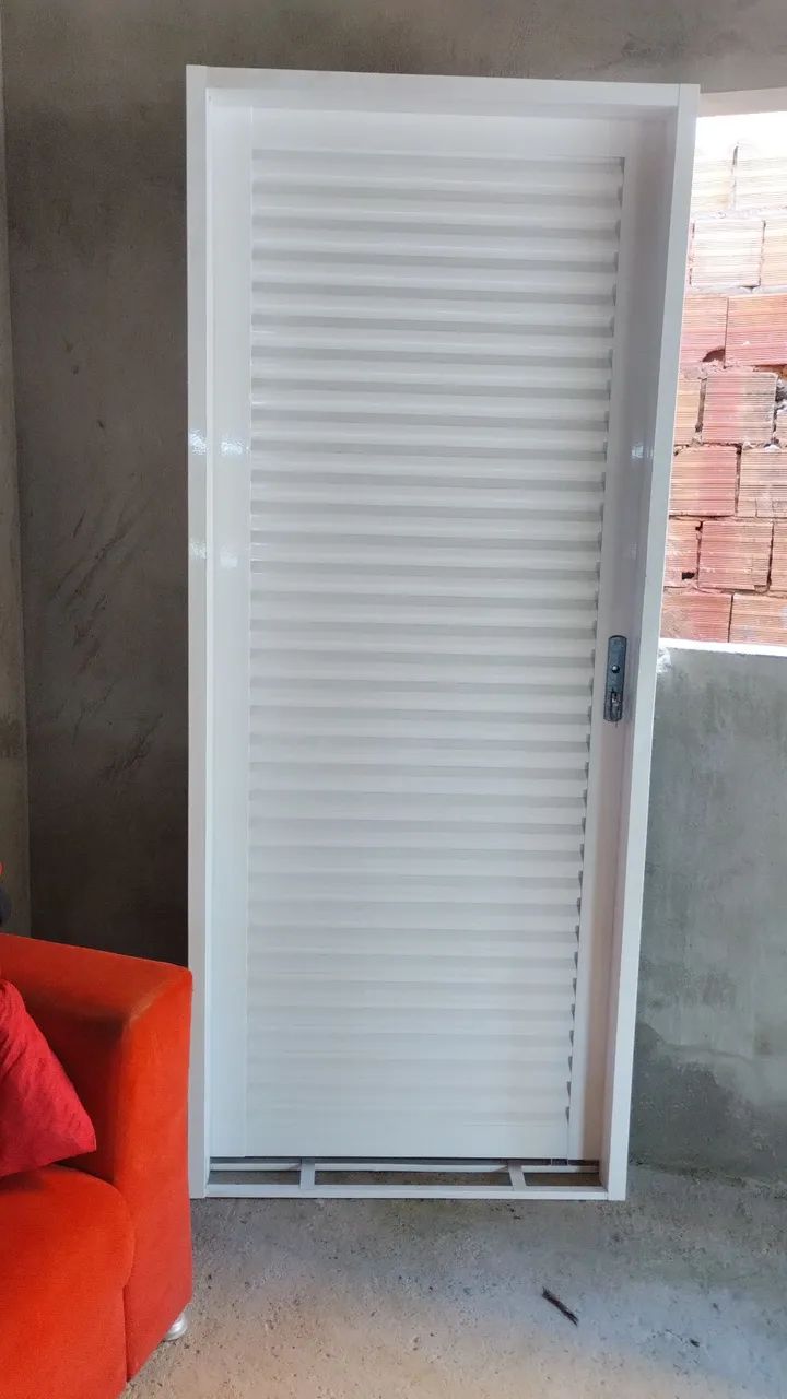 Porta de Alumínio com veneziana - Foto 3