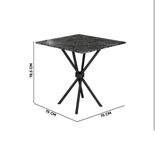 Mesa 4 cadeiras ( novas no plástico) montagem e entrega grátis - Foto 2