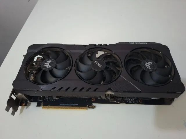Placa de vídeo Nvidia Asus TUF Gaming GeForce RTX 30 Series RTX 3070 TI OC Edition 8GB - Foto 2