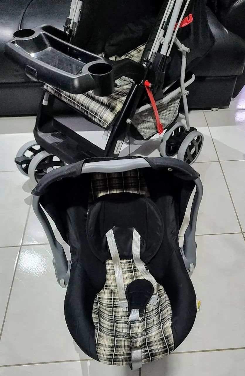 Carrinho de marca, confortável e seguro - Foto 4