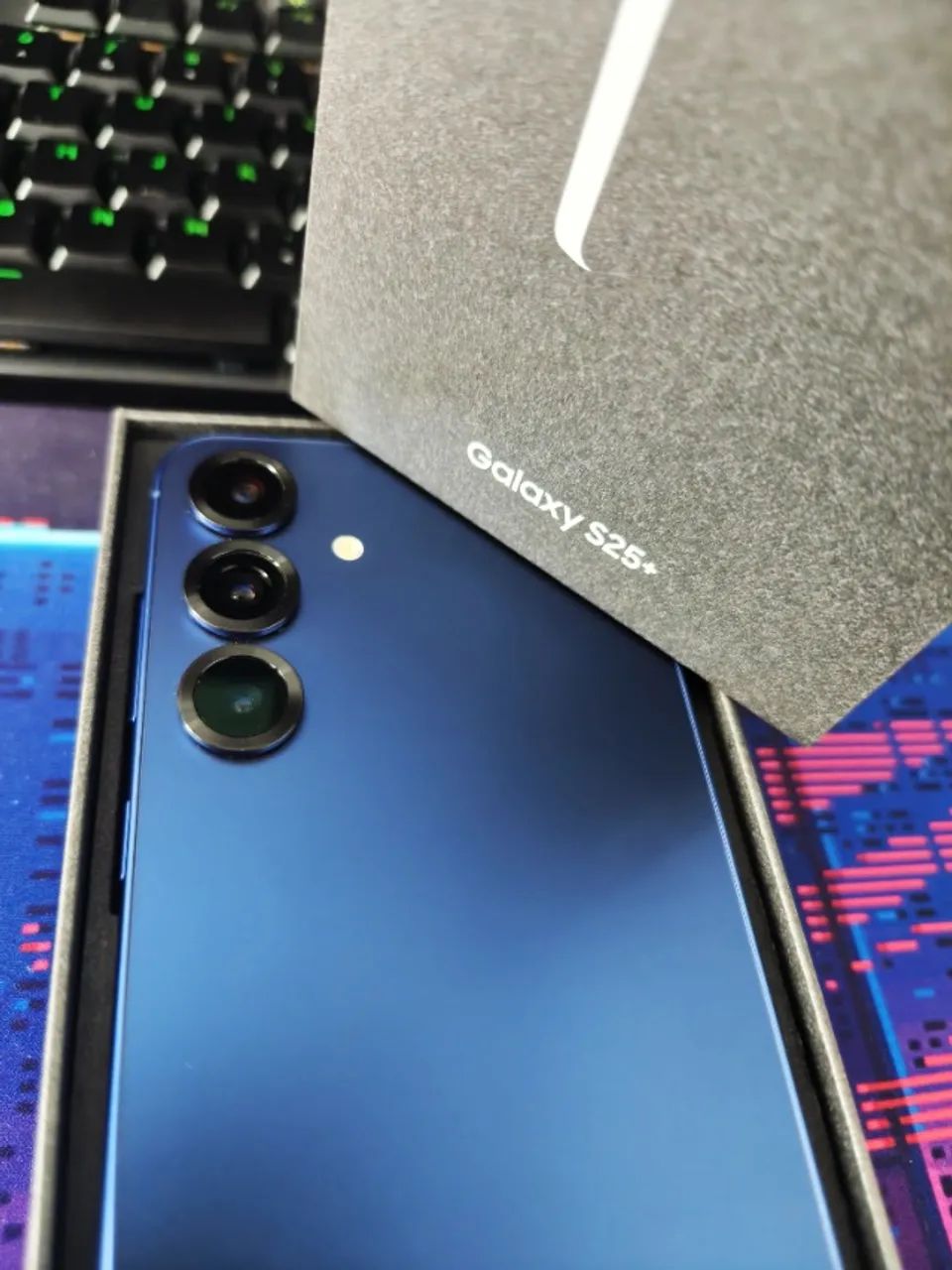 Samsung Galaxy S25 Plus 12Gb Ram 512Gb Azul Nota Fiscal e Garantia - Foto 3