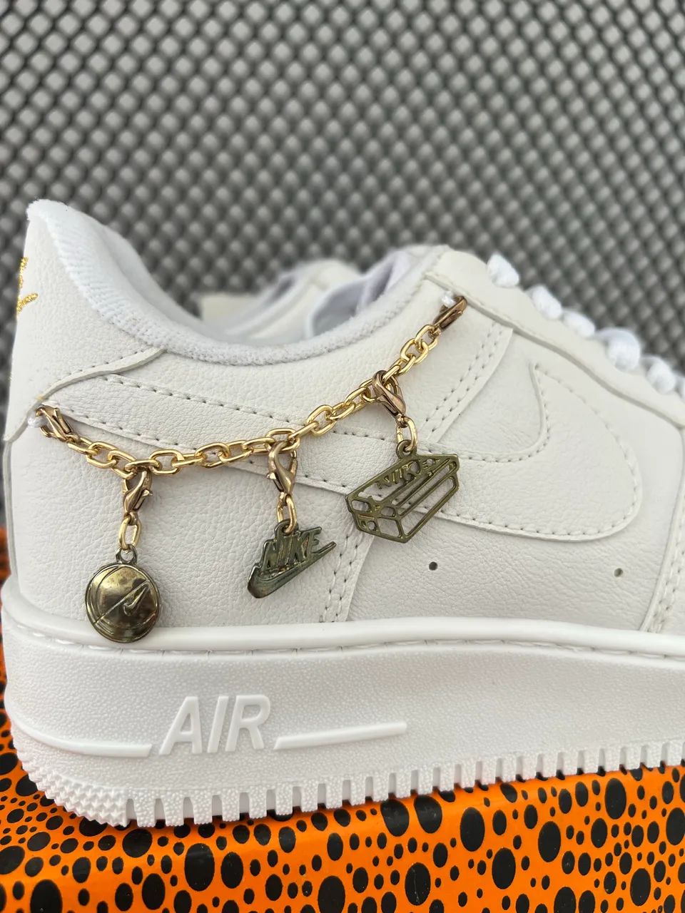 Tênis Air Force 1 Low Promoção de Natal Branco  - Foto 5