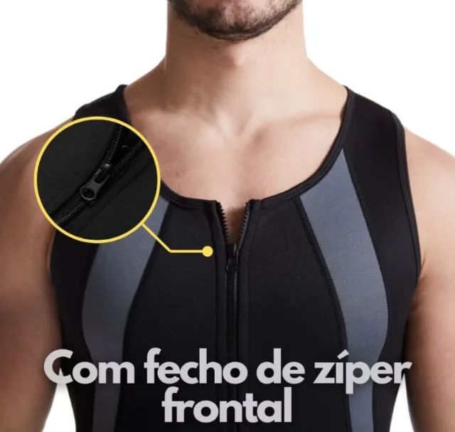 Maximize seus treinos com a regata de neoprene Alta qualidade  - Foto 3