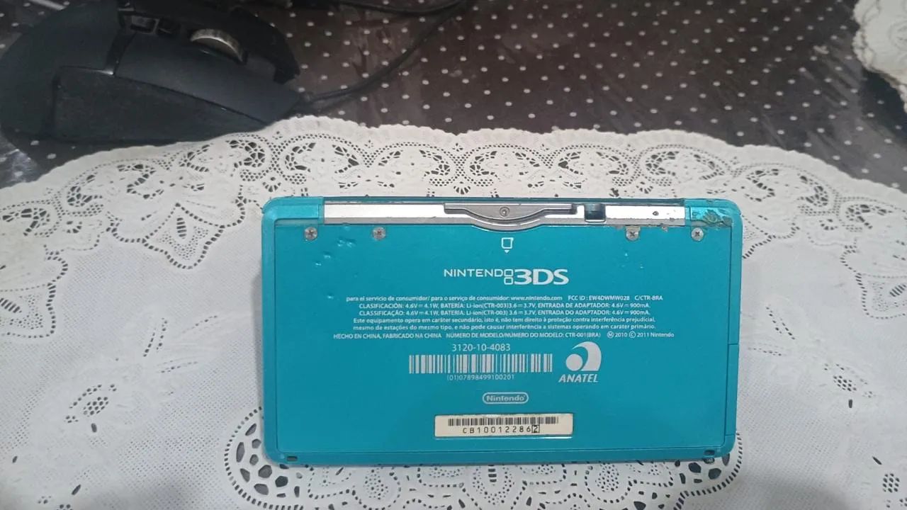 Nintendo 3DS Old/Aqua Blue  - Foto 4