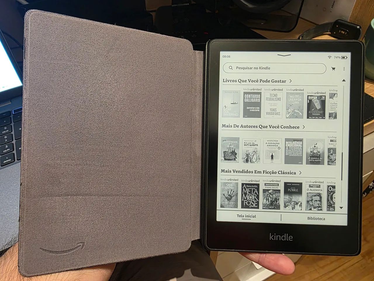 Kindle Paperwhite com capa original  - Foto 5