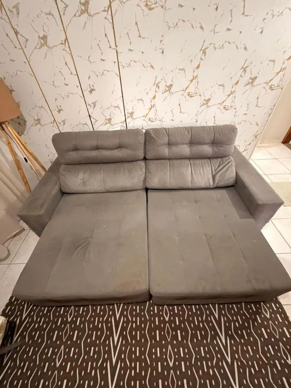 Sofá retrátil 4 pessoas - Foto 6