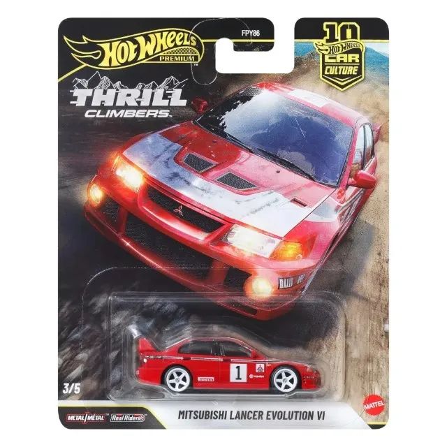 Hot Wheels Premium Mitsubishi Lancer Evolution VI Rally - Foto 2