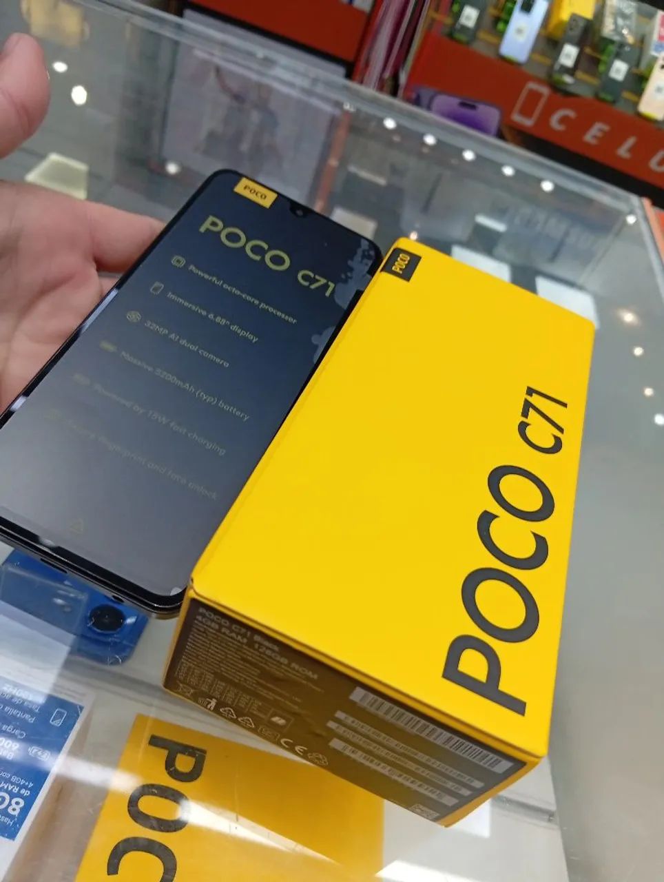 【新品 - 未開封】　POCO C71 Poco c71 novo lacrado - Celulares e Smartphones - Parigot de Souza