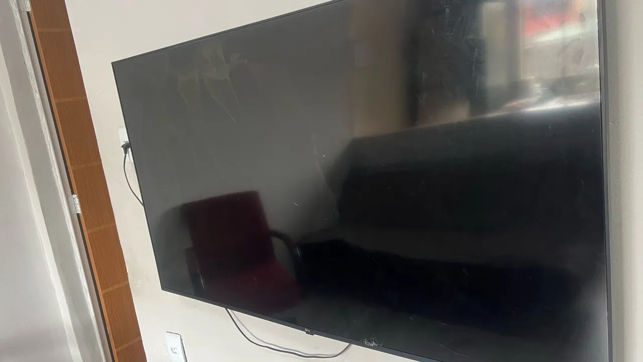 Tv LG 55 polegadas tela quebrada  - Foto 3