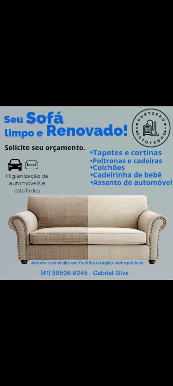 HIGIENIZAÇÃO DE ESTOFADOS