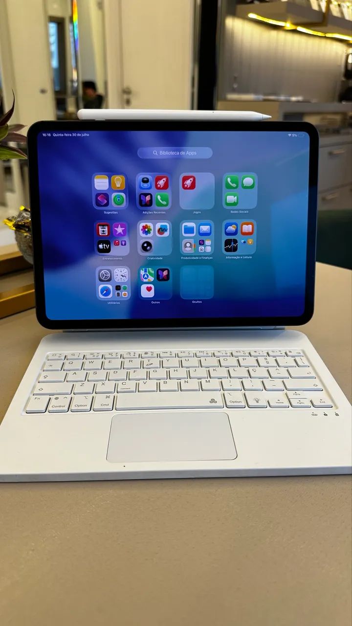 IPAD PRO M4 256GB WI-FI 11 POLEGADAS SPACE GREY SEMINOVO / LOJA FÍSICA  - Foto 2