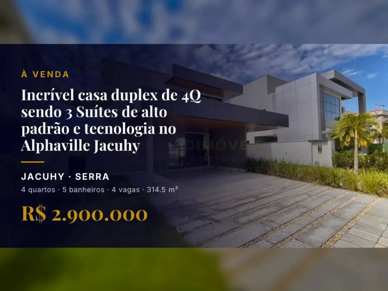 Jacuhy: Casa de luxo com design sofisticado e áreas de lazer completas!