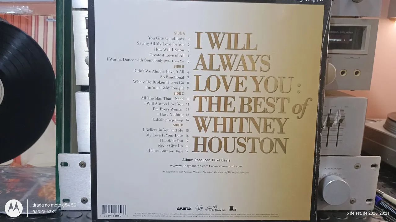 Disco de vinil Whitney Houston  - Foto 2