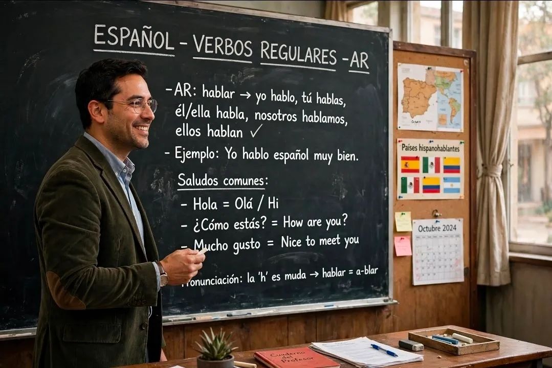 Espanhol - aulas particulares online