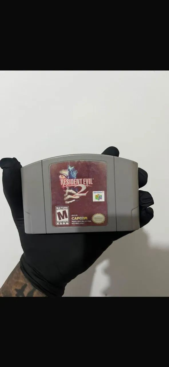 RESIDENT EVIL 2 NINTENDO 64 ORIGINAL 