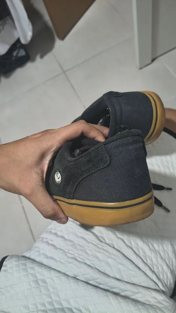 Tenis Preto Drop Dead 91 - Foto 4