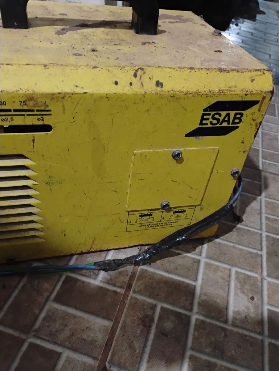 Máquina de solda Bantam 250, transformadora. - Foto 5