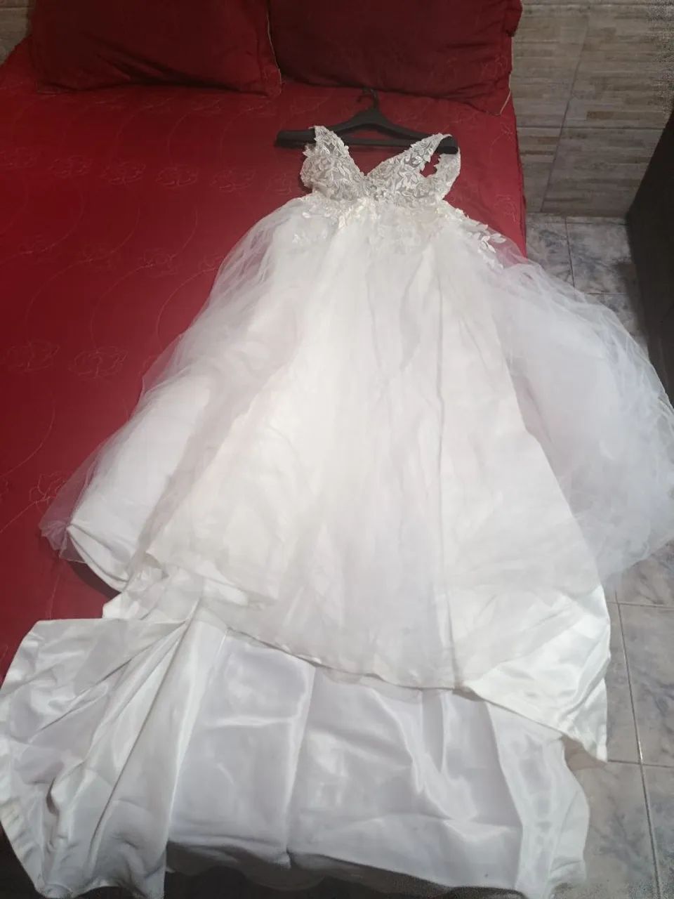 Lindo vestido de noiva  - Foto 5