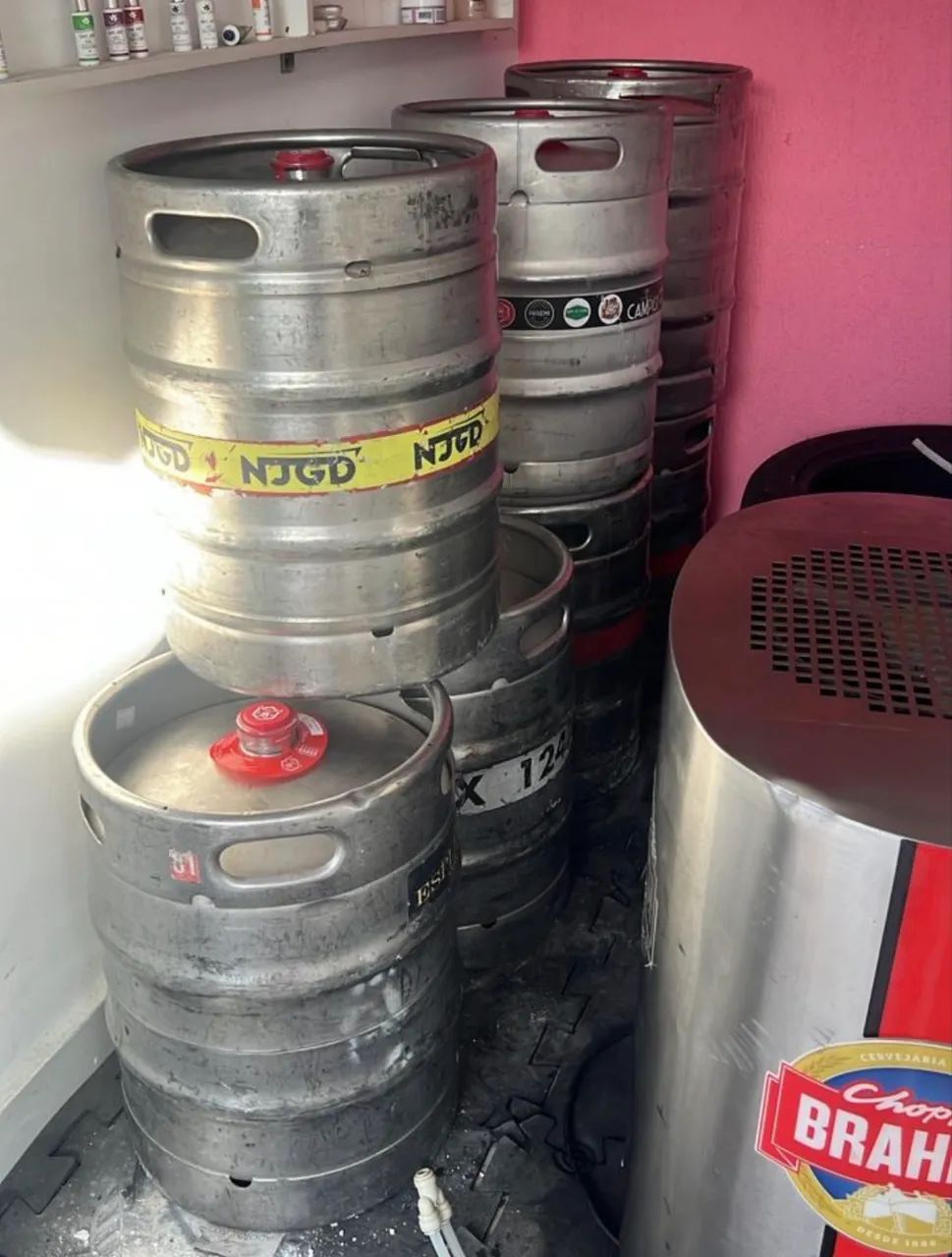 Barril de chopp vazio 50L